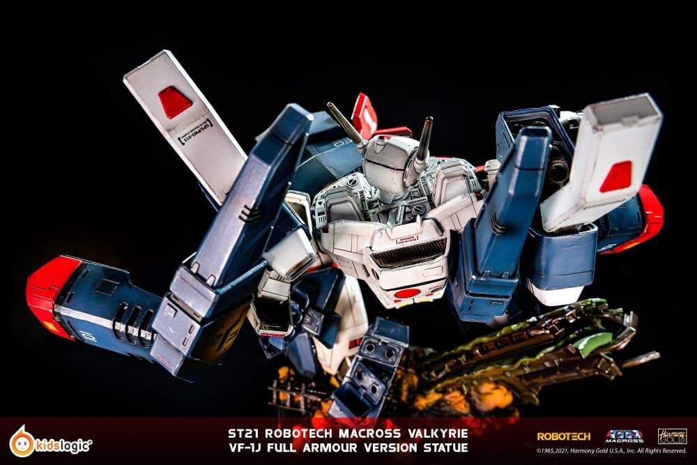 Robotech ST21 Valkyrie VF-1J (Full Armor Version) Statue Gallery Image 19