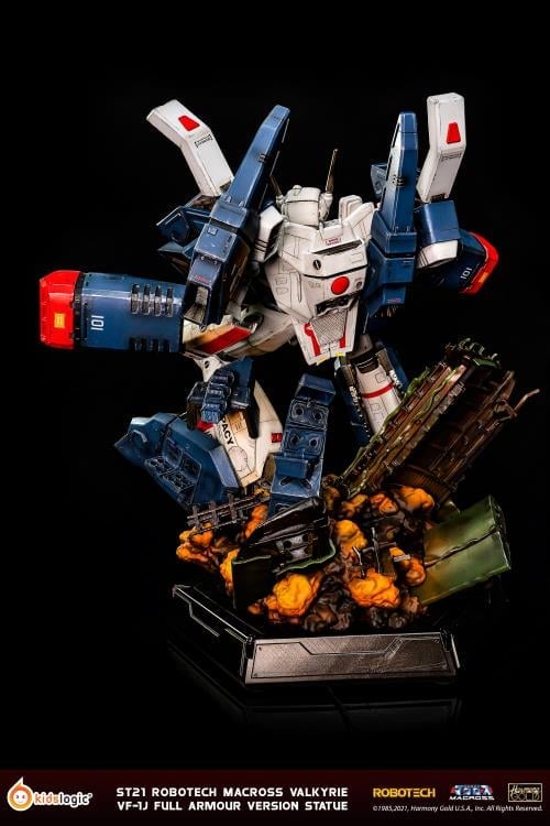 Robotech ST21 Valkyrie VF-1J (Full Armor Version) Statue Gallery Image 9