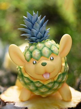 Animal Planet X Dodowo Vegetable Fairies Collection Pineapple Poodle Figure Gallery Image 2