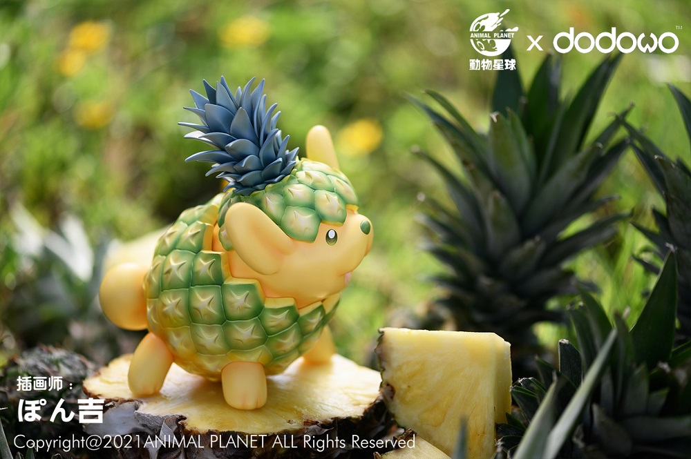Animal Planet X Dodowo Vegetable Fairies Collection Pineapple Poodle Figure Gallery Image 5