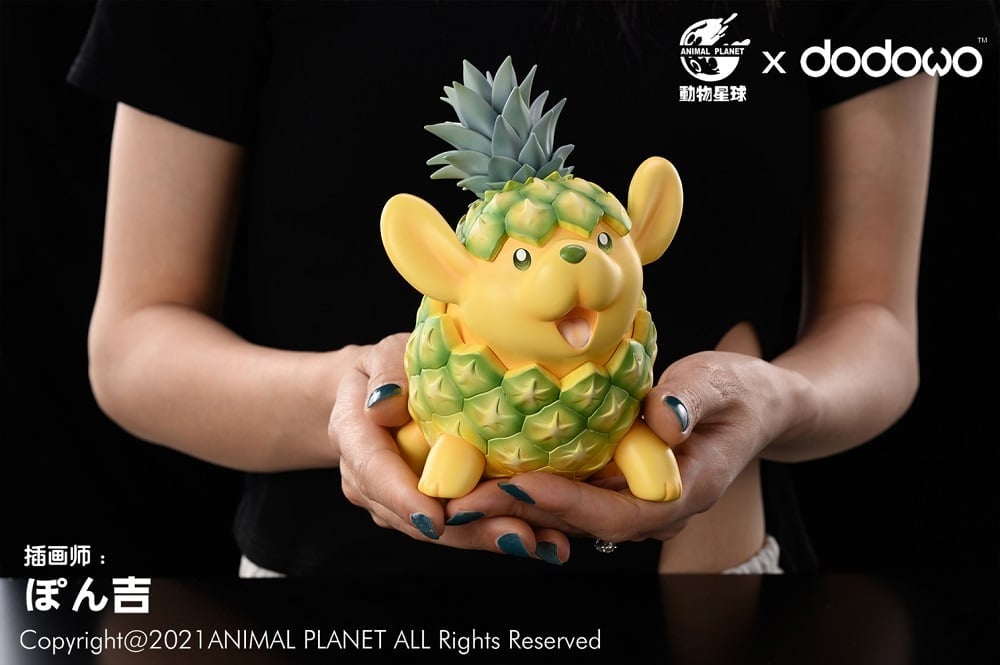 Animal Planet X Dodowo Vegetable Fairies Collection Pineapple Poodle Figure Gallery Image 7