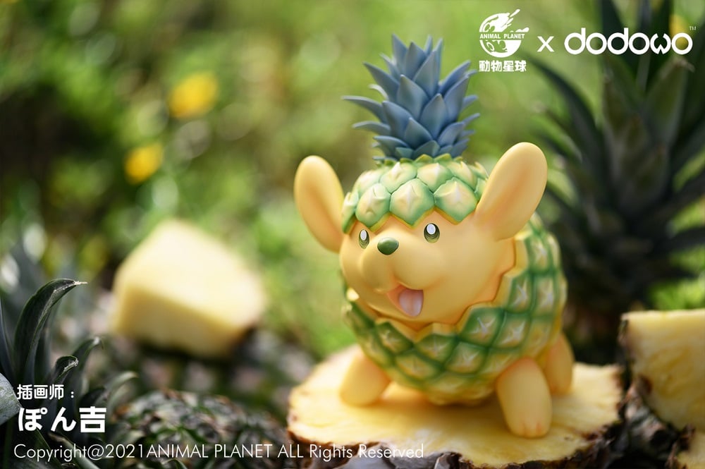 Animal Planet X Dodowo Vegetable Fairies Collection Pineapple Poodle Figure Gallery Image 6