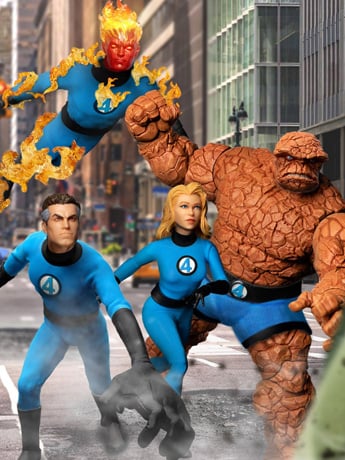 Fantastic Four One:12 Collective Deluxe Steel Boxed Set Gallery Image 2
