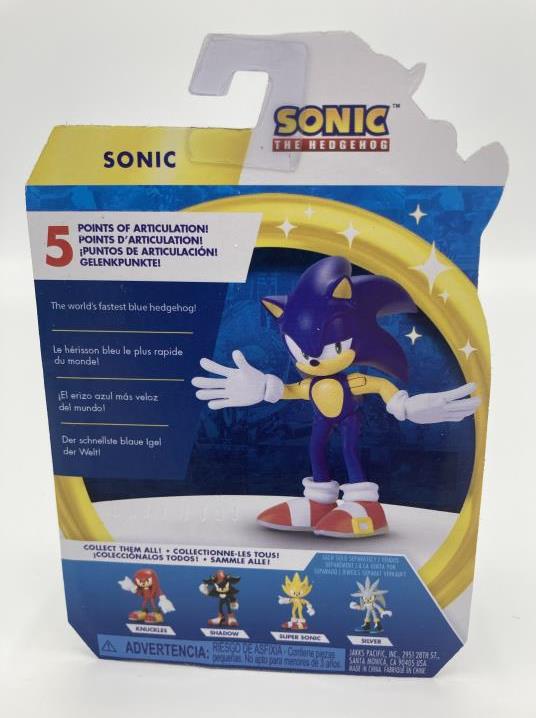 Sonic The Hedgehog 30th Anniversary Sonic the Hedgehog 2.5-Inch Scale Figure Gallery Image 4