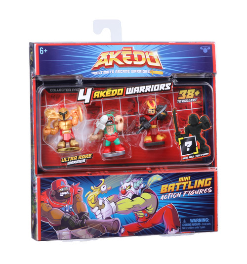 Akedo Ultimate Arcade Warriors Series 1 Wave 1 Random Fight Pack