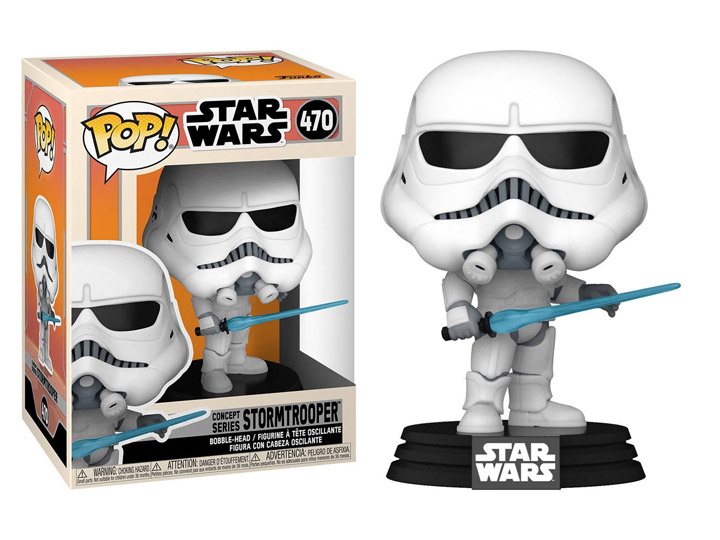 Pop! Star Wars: Concept Series - Stormtrooper Gallery Image 1