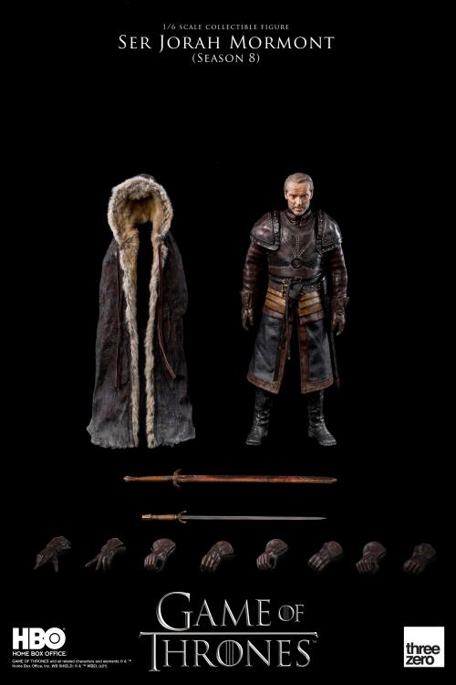 その他 ThreeZero 1/6 Ser Jorah Mormont Game of Game of Thrones Ser Jorah Mormont (Season 8) 1/6 Scale Figure