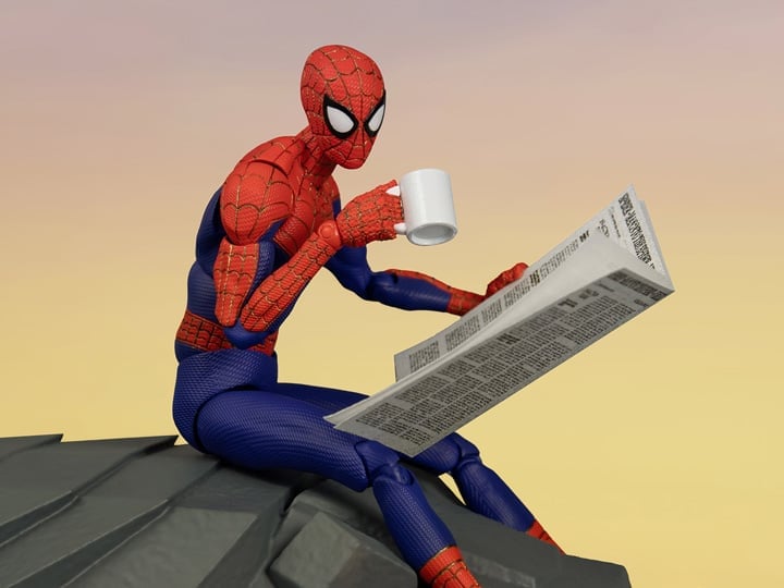 Spider-Man: Into the Spider-Verse SV-Action Peter B. Parker (Special Ver.) Figure Gallery Image 1