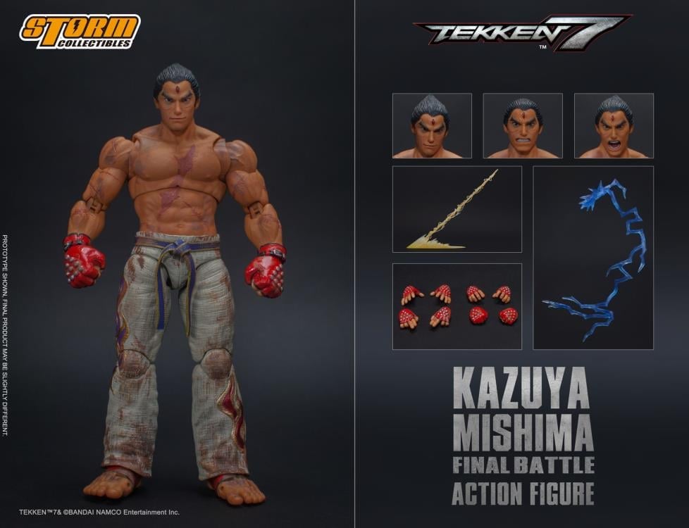Tekken 7 Kazuya Mishima (Final Battle Version) 1/12 Scale 2020 Event Exclusive Figure Gallery Image 5