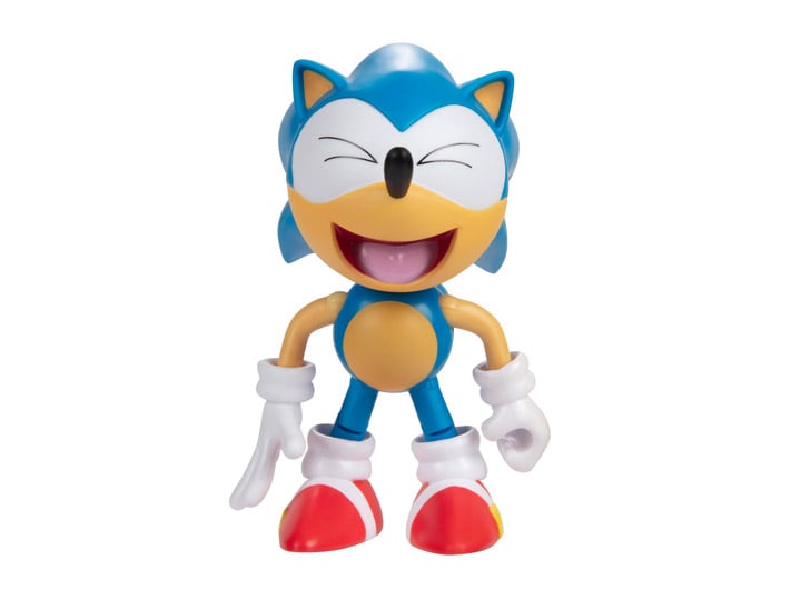 Sonic The Hedgehog 30th Anniversary Sonic with Spring 4-Inch Scale Figure Gallery Image 1
