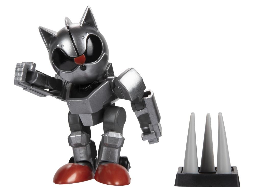 Sonic The Hedgehog 30th Anniversary 4" Mecha Sonic with Trap Spring Gallery Image 3