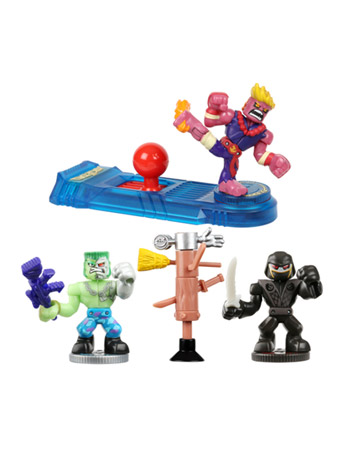 Akedo Ultimate Arcade Warriors Series 1 Random Starter Pack Gallery Image 2