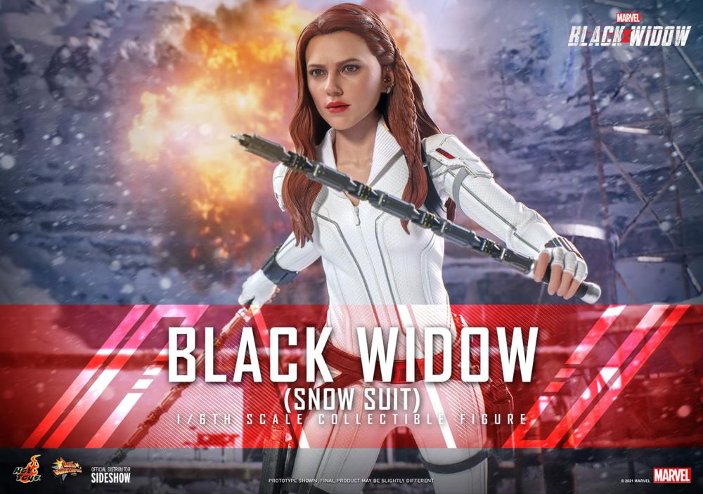 Black Widow MMS601 Black Widow (Snow Suit) 1/6th Scale Collectible Figure Gallery Image 3
