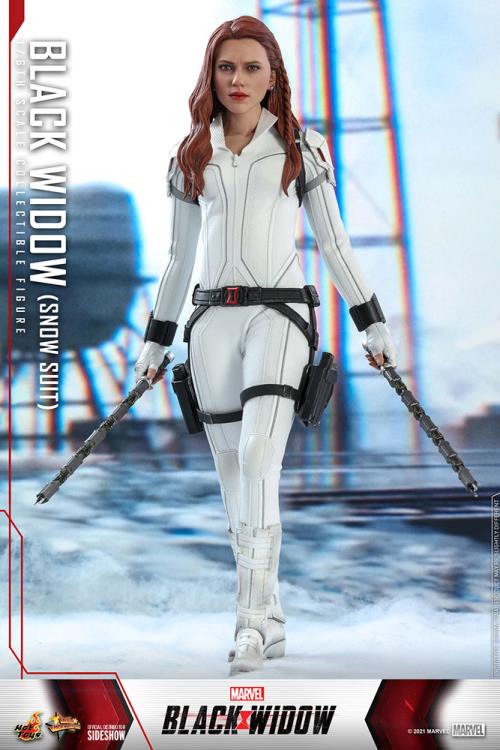Black Widow MMS601 Black Widow (Snow Suit) 1/6th Scale Collectible Figure Gallery Image 4