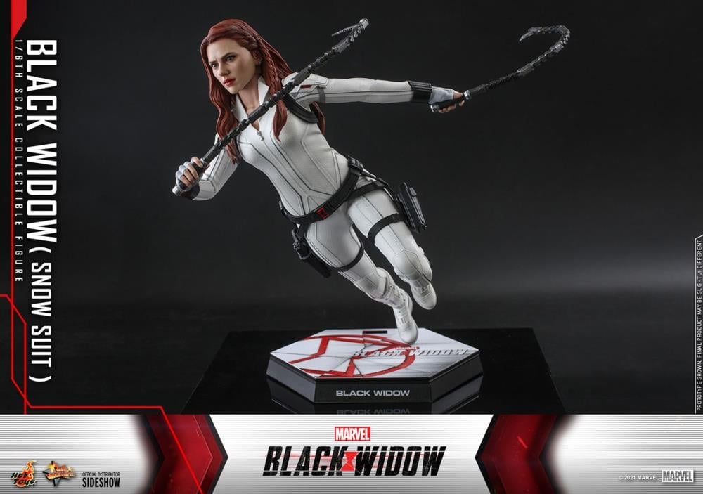 Black Widow MMS601 Black Widow (Snow Suit) 1/6th Scale Collectible Figure Gallery Image 12