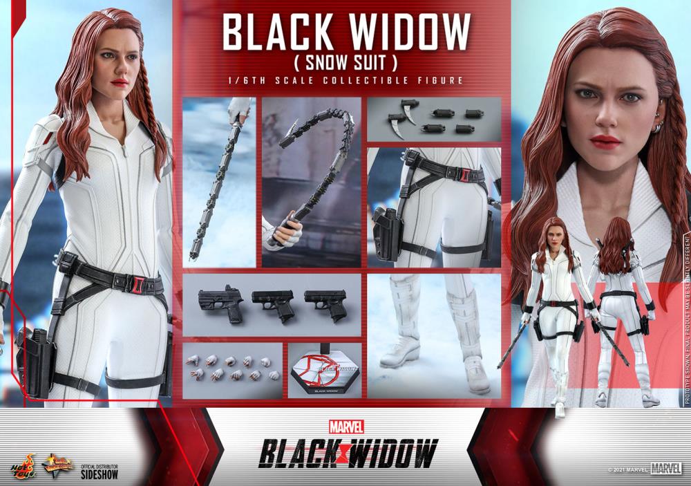 Black Widow MMS601 Black Widow (Snow Suit) 1/6th Scale Collectible Figure Gallery Image 20