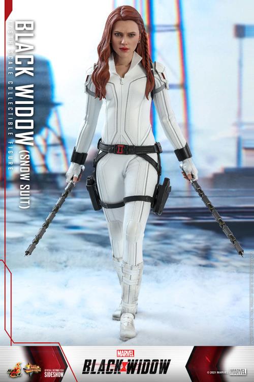 Black Widow MMS601 Black Widow (Snow Suit) 1/6th Scale Collectible Figure Gallery Image 7