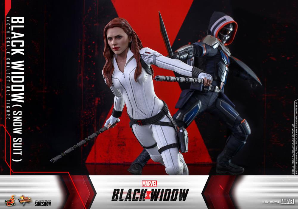 Black Widow MMS601 Black Widow (Snow Suit) 1/6th Scale Collectible Figure Gallery Image 13