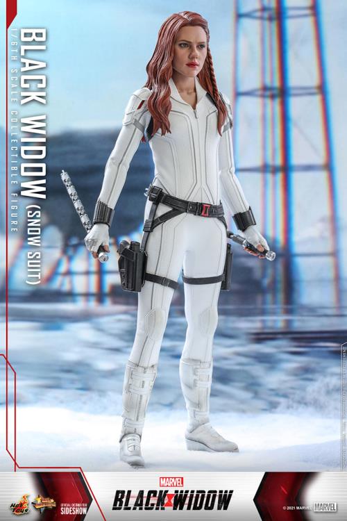 Black Widow MMS601 Black Widow (Snow Suit) 1/6th Scale Collectible Figure Gallery Image 6