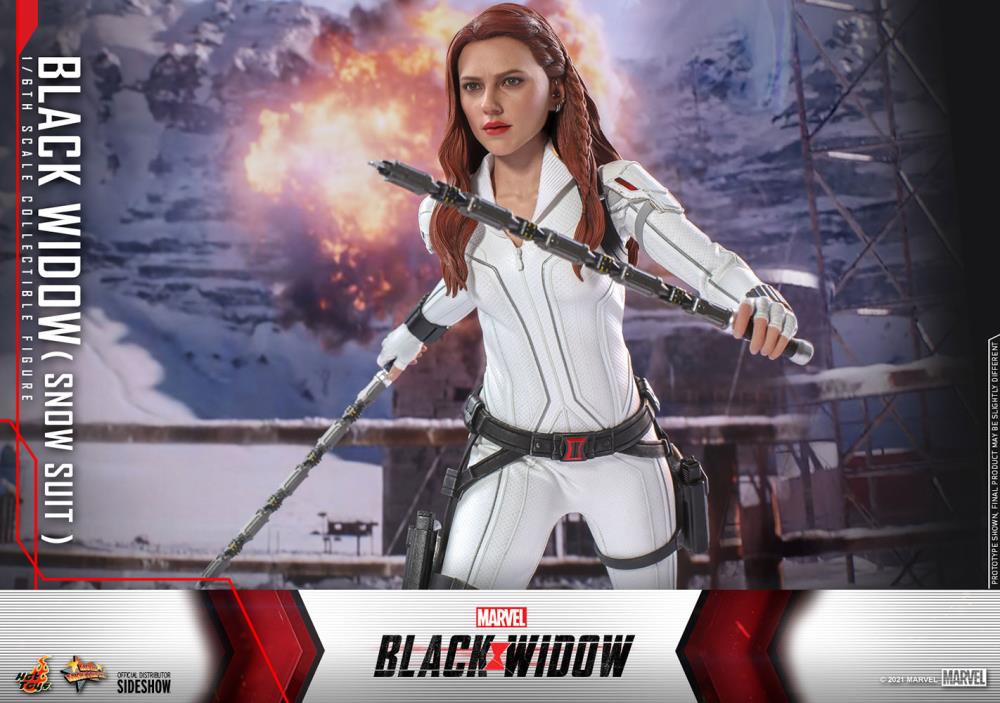 Black Widow MMS601 Black Widow (Snow Suit) 1/6th Scale Collectible Figure Gallery Image 16
