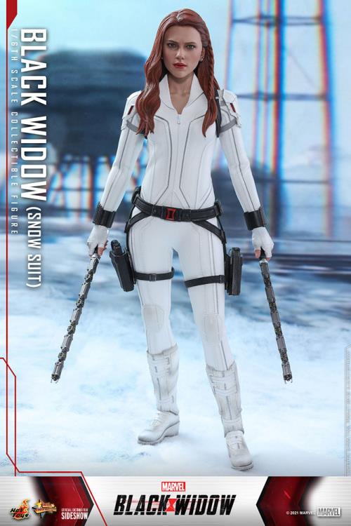 Black Widow MMS601 Black Widow (Snow Suit) 1/6th Scale Collectible Figure Gallery Image 5