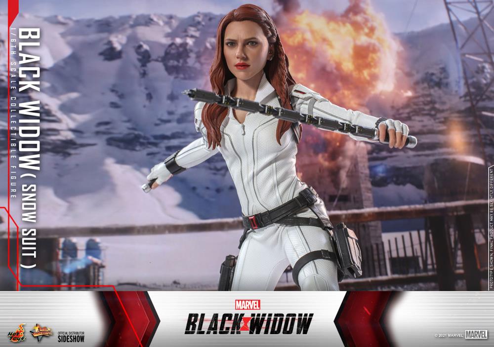 Black Widow MMS601 Black Widow (Snow Suit) 1/6th Scale Collectible Figure Gallery Image 14