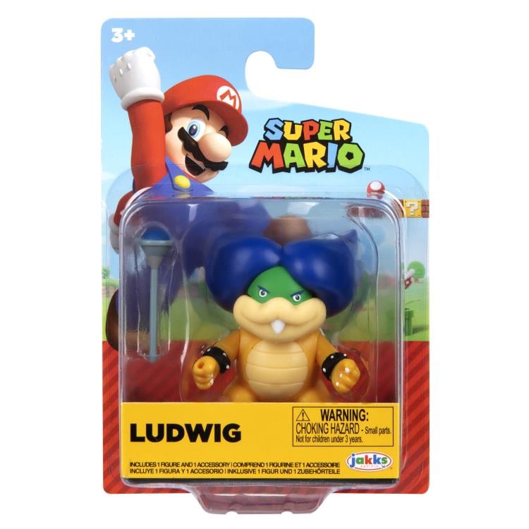 World of Nintendo Ludwig Von Koopa 2.5-Inch Scale Limited Articulation Figure Gallery Image 3