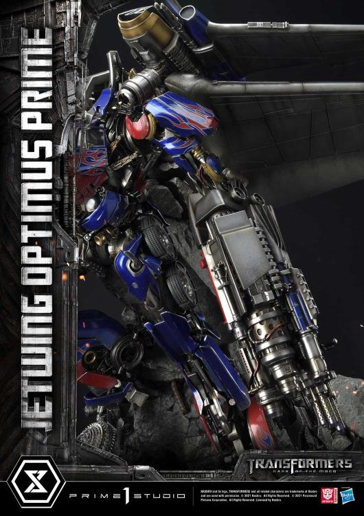 Transformers: Dark of the Moon Museum Masterline Jetwing Optimus Prime (Bonus Ver.) Statue Gallery Image 25