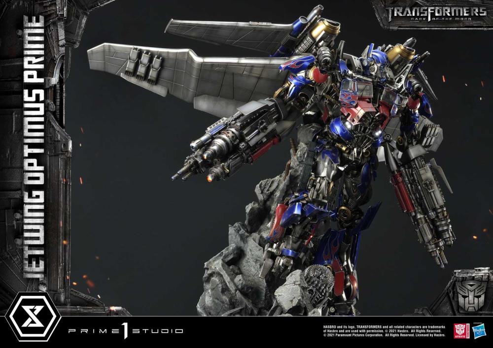 Transformers: Dark of the Moon Museum Masterline Jetwing Optimus Prime (Bonus Ver.) Statue Gallery Image 12
