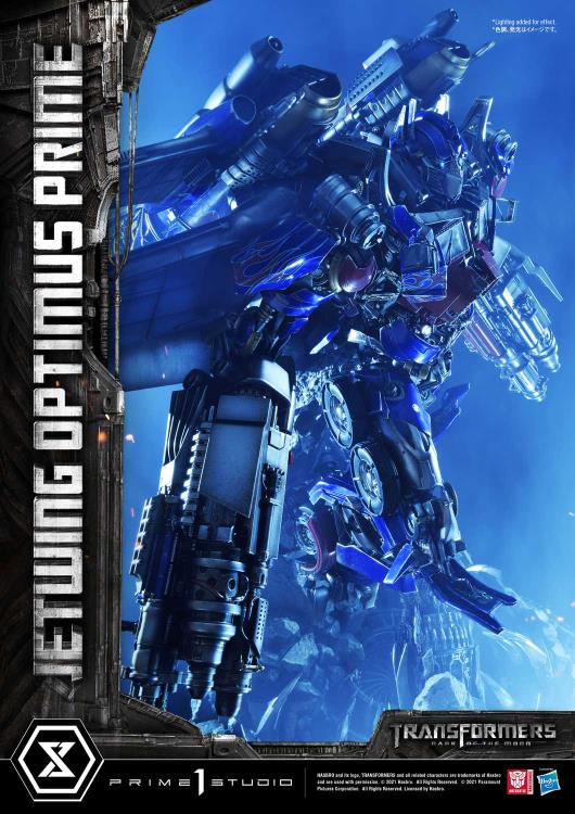 Transformers: Dark of the Moon Museum Masterline Jetwing Optimus Prime (Bonus Ver.) Statue Gallery Image 29