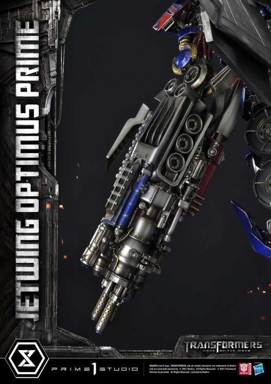 Transformers: Dark of the Moon Museum Masterline Jetwing Optimus Prime (Bonus Ver.) Statue Gallery Image 27