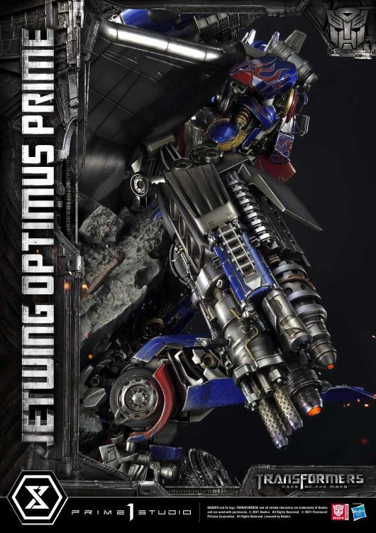 Transformers: Dark of the Moon Museum Masterline Jetwing Optimus Prime (Bonus Ver.) Statue Gallery Image 26