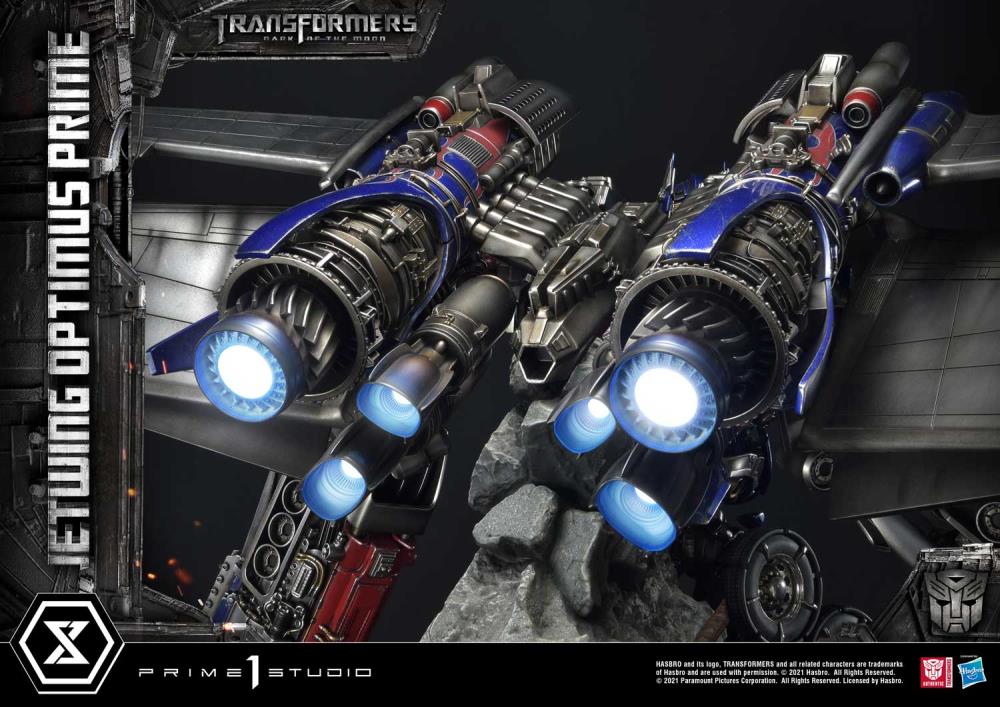 Transformers: Dark of the Moon Museum Masterline Jetwing Optimus Prime (Bonus Ver.) Statue Gallery Image 15