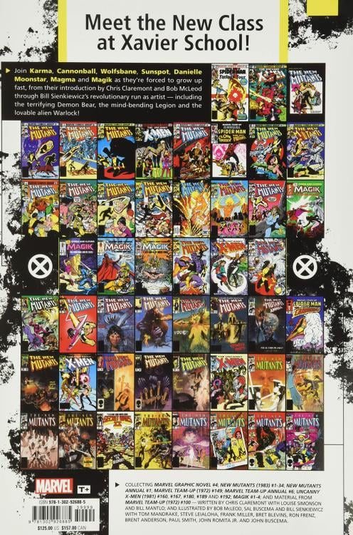 The New Mutants Omnibus Vol.1 (Sienkiewicz Cover) Gallery Image 3