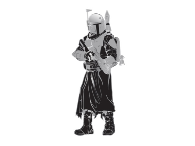 The Mandalorian FiGPiN #737 Boba Fett Limited Edition Gallery Image 3
