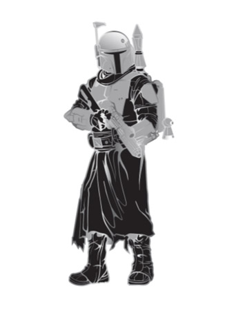The Mandalorian FiGPiN #737 Boba Fett Limited Edition Gallery Image 2