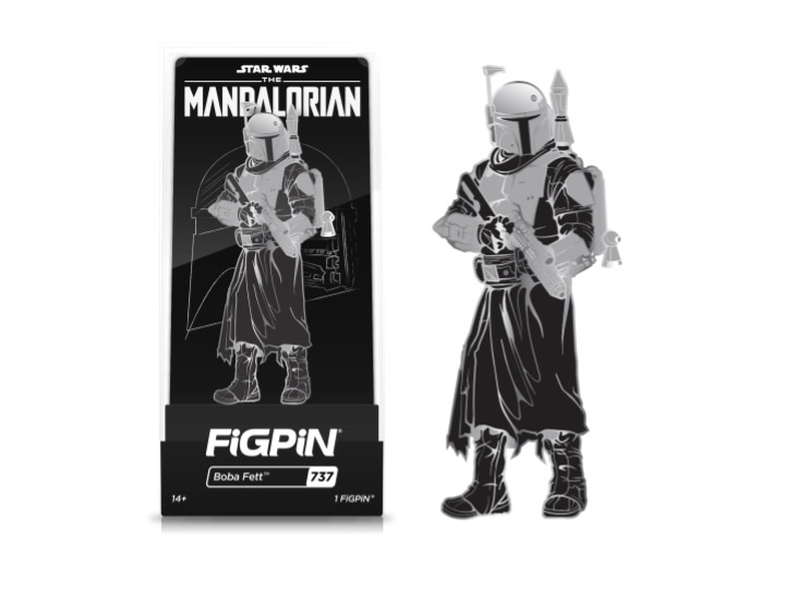 The Mandalorian FiGPiN #737 Boba Fett Limited Edition Gallery Image 1