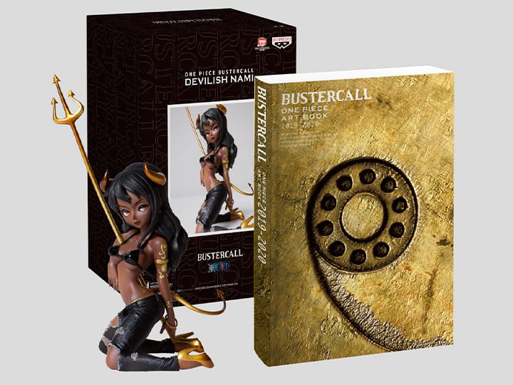 One Piece BUSTERCALL Devilish Nami (Dark Color) Limited Edition Figure & Art Book (2019-2020) Gallery Image 1