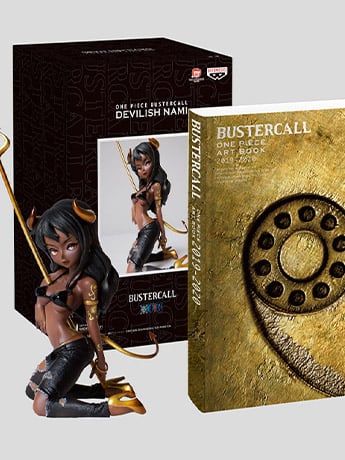 One Piece BUSTERCALL Devilish Nami (Dark Color) Limited Edition Figure & Art Book (2019-2020) Gallery Image 2