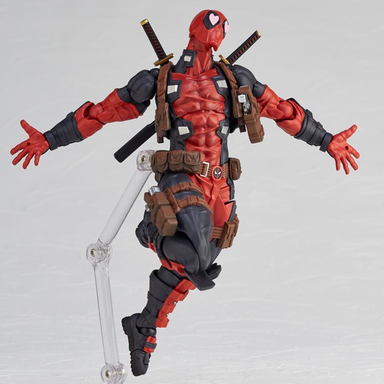 Revoltech デッドプール Ver.2 フィギュア Amazon.com: Kaiyodo Revoltech Amazing Yamaguchi Deadpool Ver. 2.5
