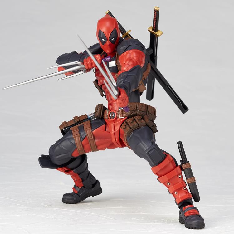 Marvel Amazing Yamaguchi Revoltech Series No.025 Deadpool (Ver. 2) Action Figure Gallery Image 7