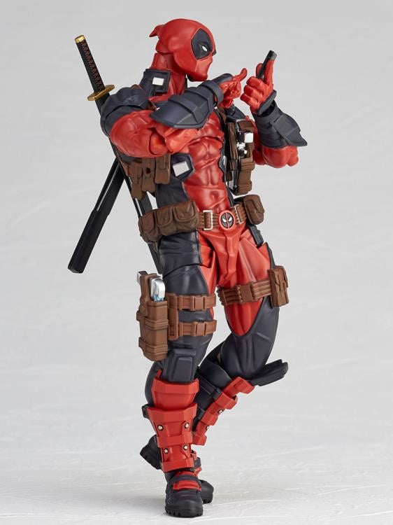 Marvel Amazing Yamaguchi Revoltech Series No.025 Deadpool (Ver. 2) Action Figure Gallery Image 5