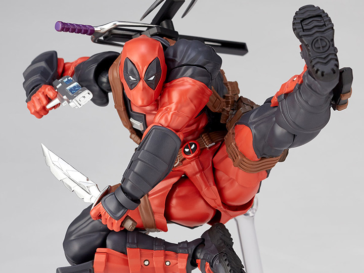 Marvel Amazing Yamaguchi Revoltech Series No.025 Deadpool (Ver. 2) Action Figure Gallery Image 1