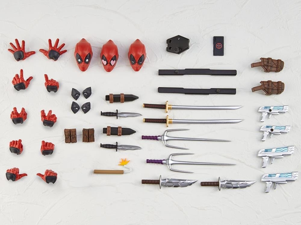 Marvel Amazing Yamaguchi Revoltech Series No.025 Deadpool (Ver. 2) Action Figure Gallery Image 14