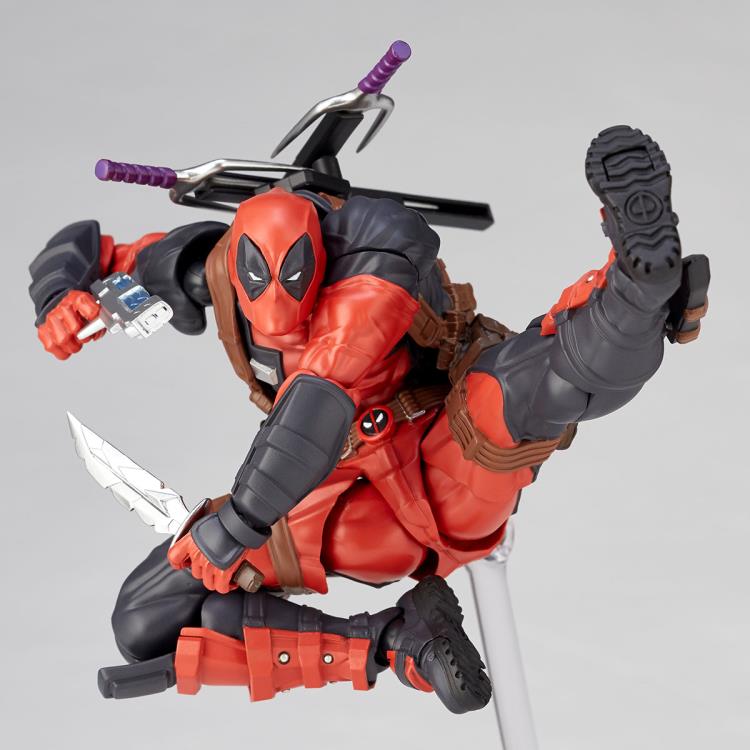 Revoltech デッドプール Ver.2 フィギュア Amazon.com: Kaiyodo Revoltech Amazing Yamaguchi Deadpool Ver. 2.5