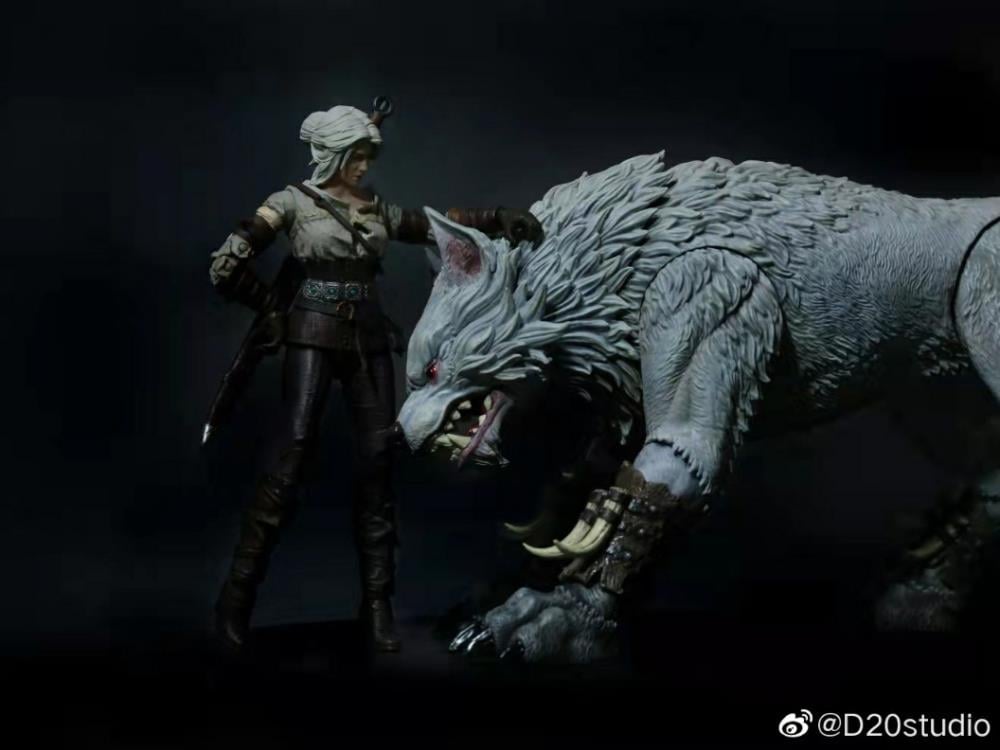 White Bone Wolf (White) 1/12 Scale Figure Gallery Image 11