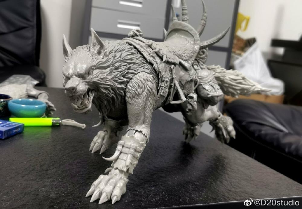 White Bone Wolf (White) 1/12 Scale Figure Gallery Image 14