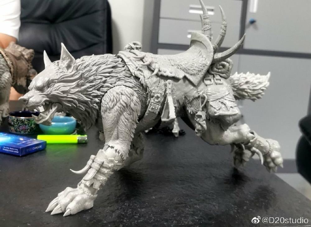 White Bone Wolf (White) 1/12 Scale Figure Gallery Image 13
