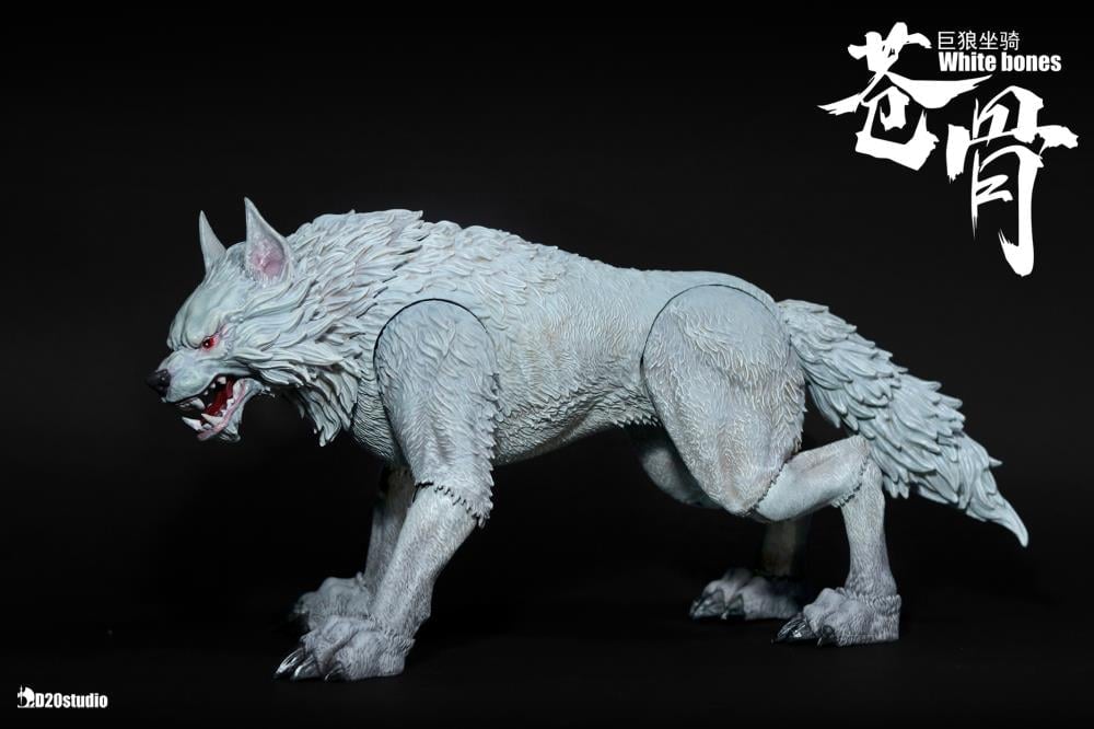White Bone Wolf (White) 1/12 Scale Figure Gallery Image 4