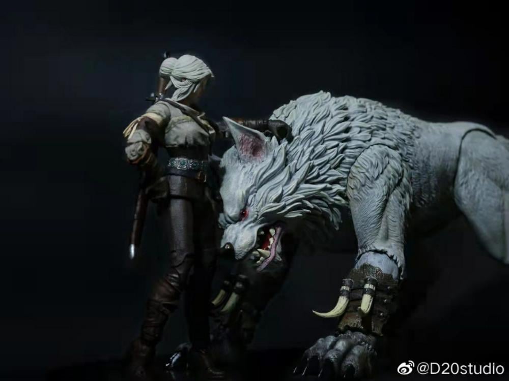 White Bone Wolf (White) 1/12 Scale Figure Gallery Image 12